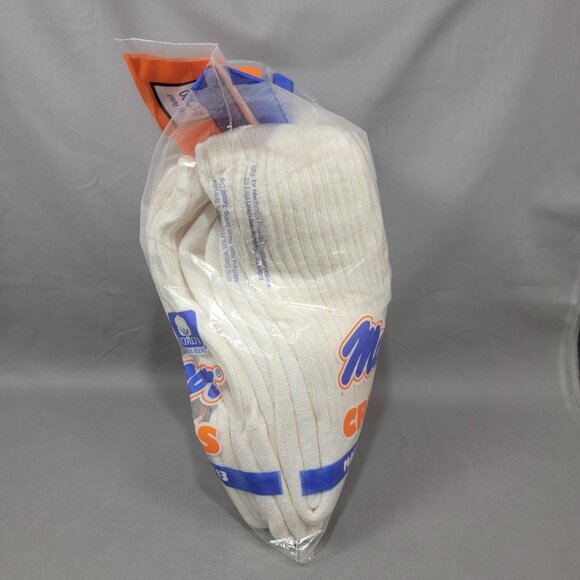 Vtg MacGregor Crew Socks Plain Cotton Blend Made in USA 6 Pack - Picture 2 of 10